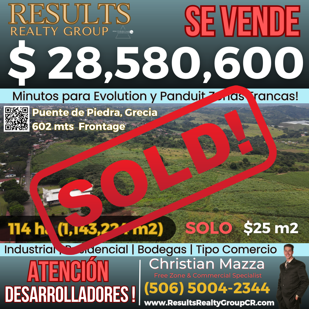 Lot for sale in Grecia, Alajuela