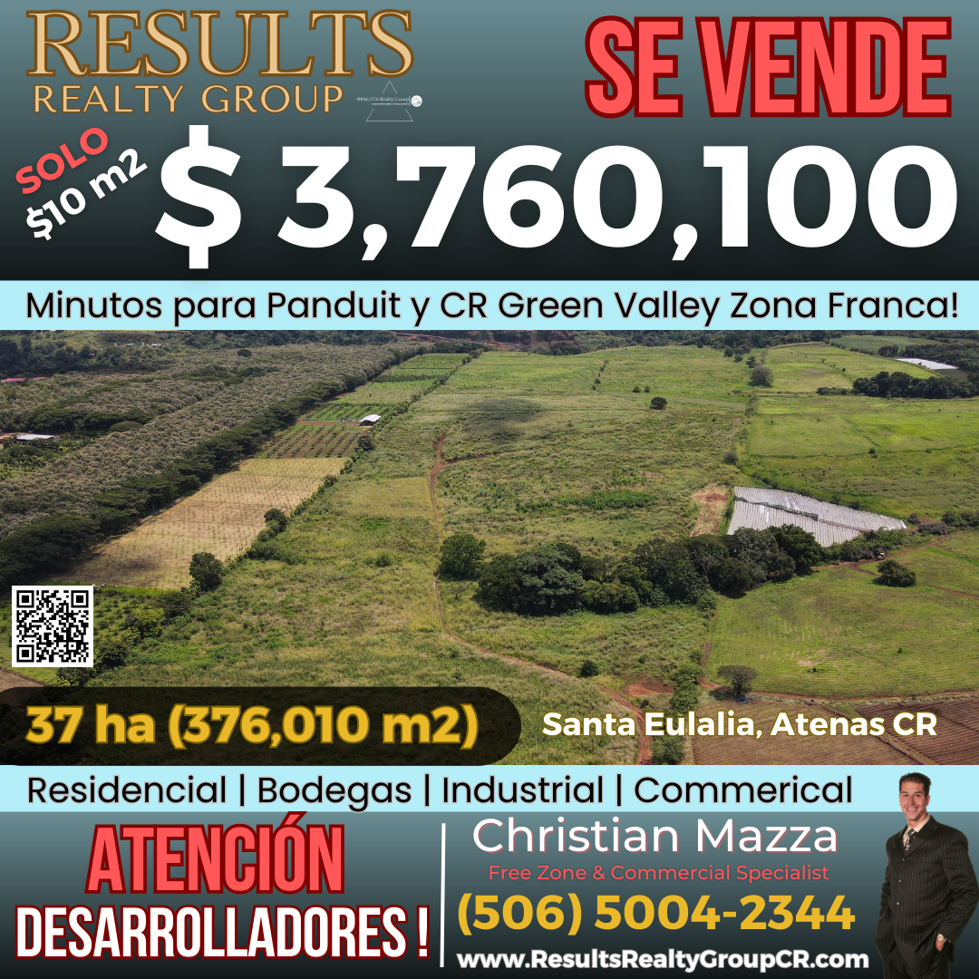 Lot for sale in Atenas, Alajuela