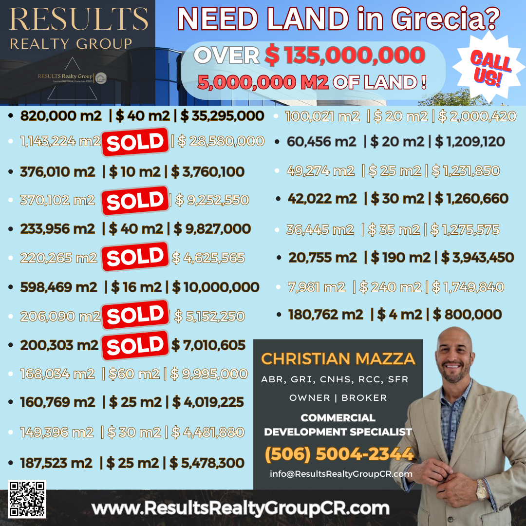 Lot for sale in Grecia, Alajuela